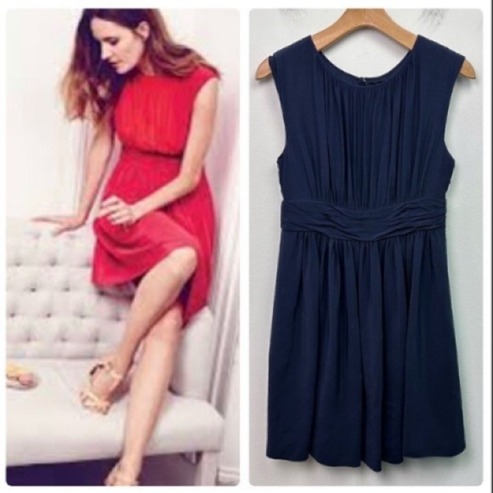 Boden Navy Blue Selina Sleeveless Dress Size 6P